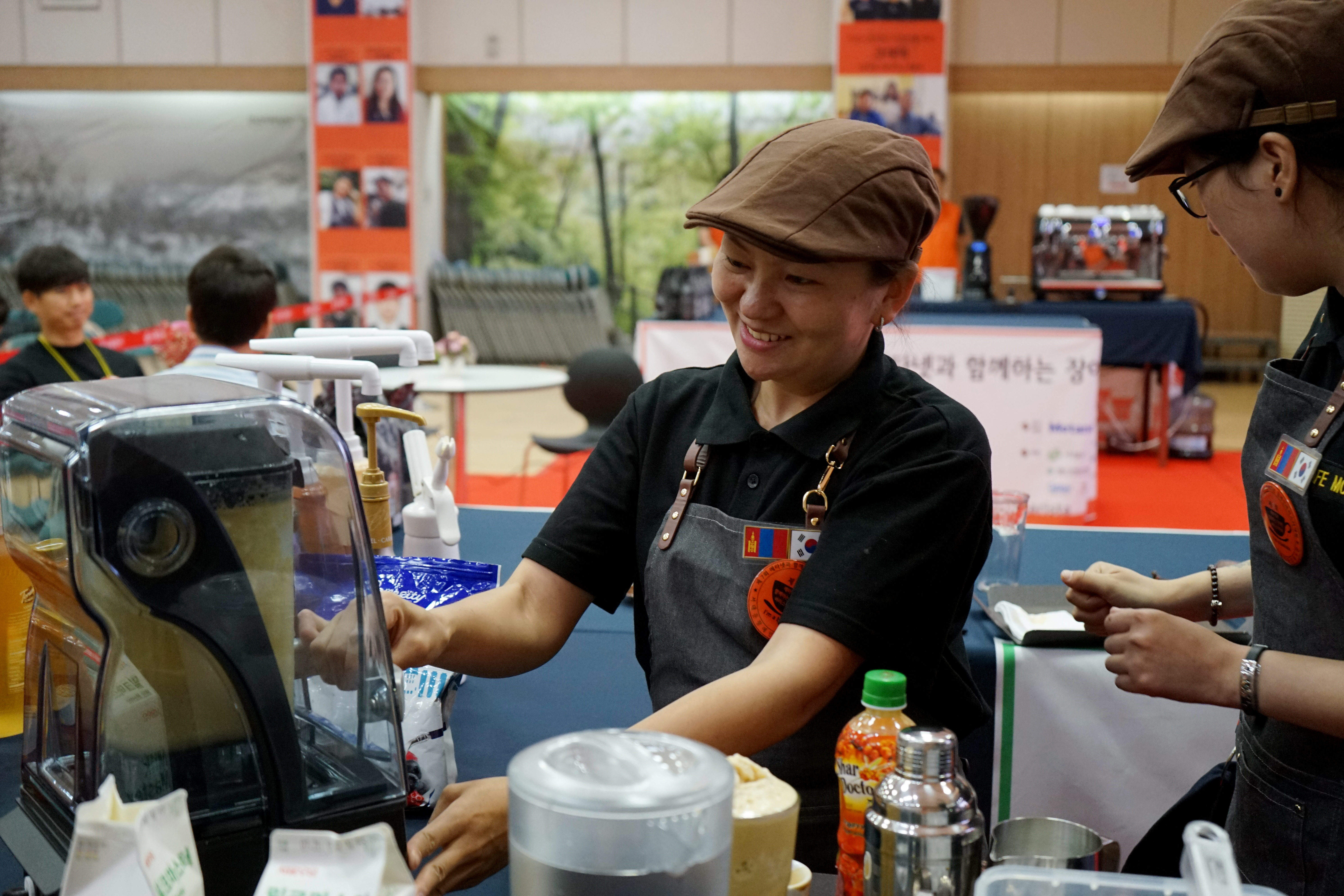 인도네시아, 몽골  직업재활 사업 사진