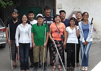 키르기스스탄 장애인 이동권 지원사업 사진